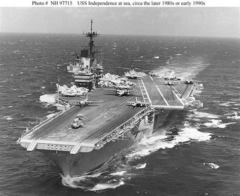 USN Ships--USS Independence (CVA/CV-62)