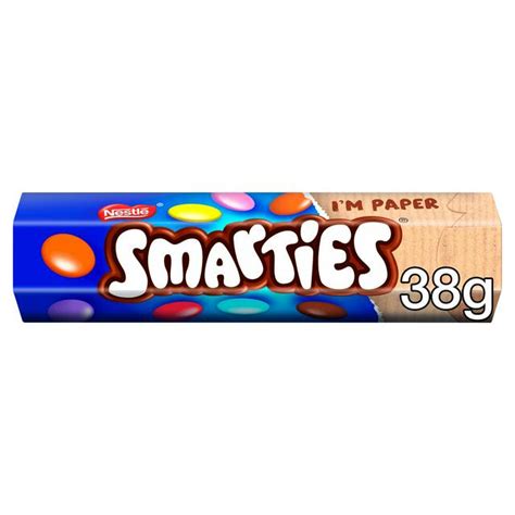 Smarties Milk Chocolate Sweets Tube 38g : My Supermarket Compare