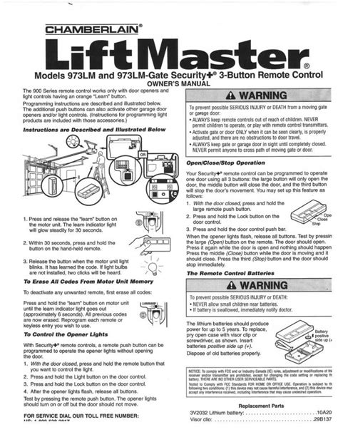 Liftmaster Garage Door Opener User Manual