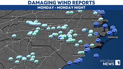 Storm Aftermath: Severe weather causes damage in NC