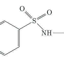 Molecular structure of the sulfadiazine. | Download Scientific Diagram