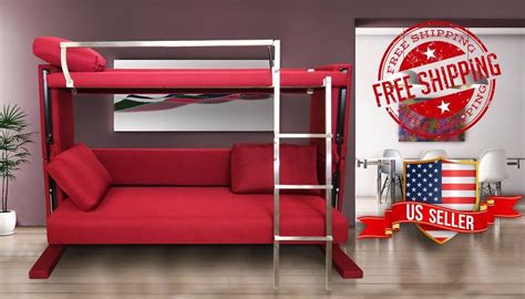 Convertible Sofa Bunk Bed - Space Saving Furniture - Transform Sofa ...