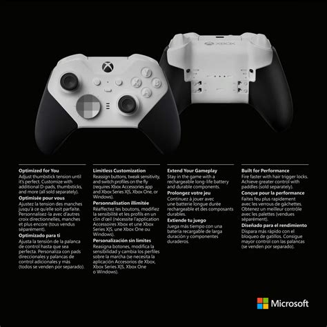 Microsoft Elite Series 2 Core Wireless Controller for Xbox One, Xbox ...