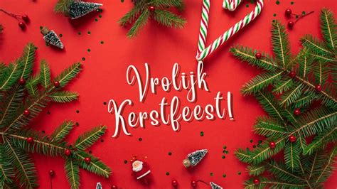 Merry Christmas In Dutch Language | Vrolijk Kerstfeest Gif 2023