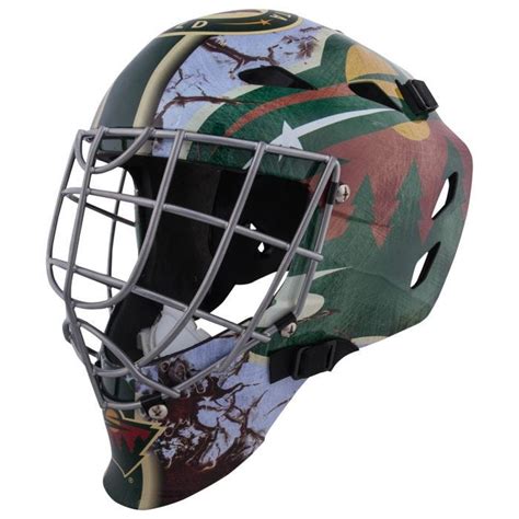 Minnesota Wild Franklin GFM 1500 Goalie Face Mask