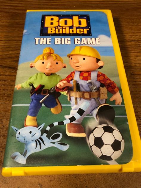 Bob The Builder The Big Game Vhs