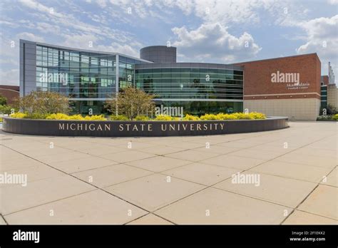 Michigan state university campus hi-res stock photography and images ...