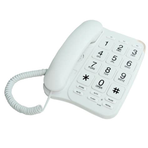 Senior Phone Big Button Telephone with memory keys - Shenzhen EAST LINE ...