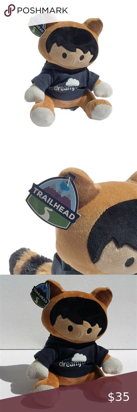 Salesforce Trailhead Mascot Astro 8" Stuffed Plush Raccoon New With Tag ...