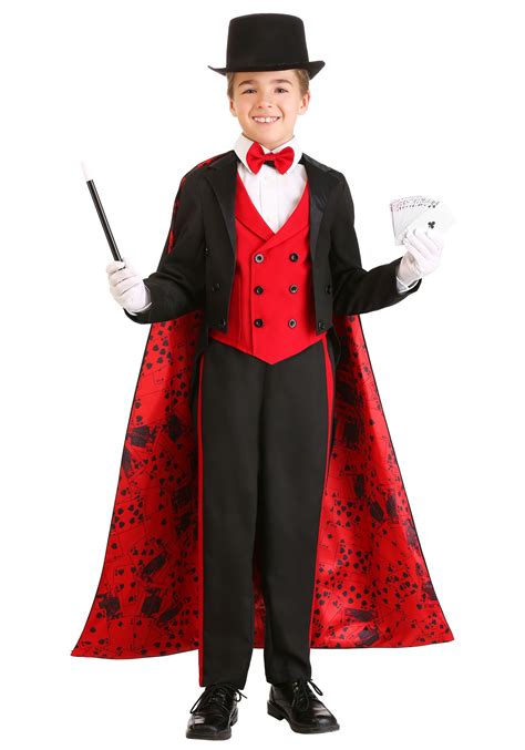 Deluxe Magician Costume for Boys