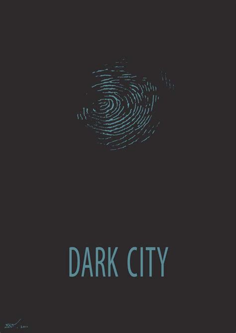 MOVIE POSTER #1 DARK CITY :: Behance