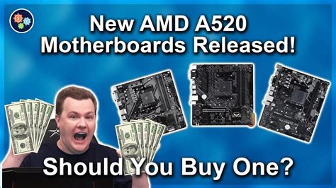 AMD A520 Motherboard Launch — A320 vs A520 vs B550 Comparison — Should You Buy One? - YouTube