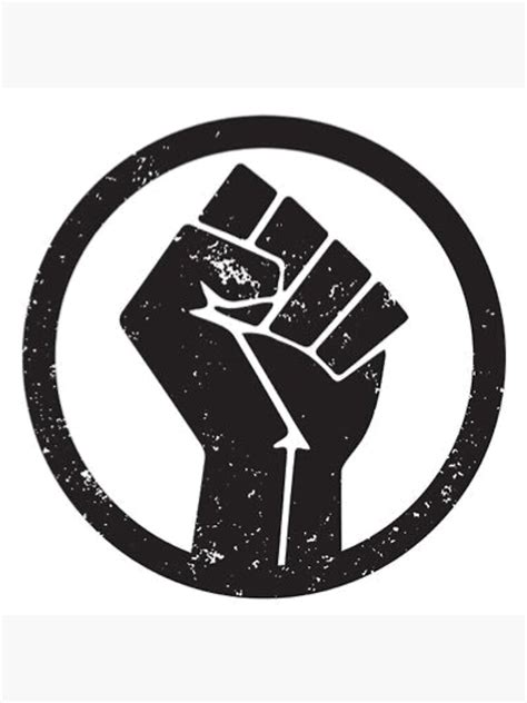 "Black Lives Matter Fist Logo " Canvas Print for Sale by TheProgressive | Redbubble