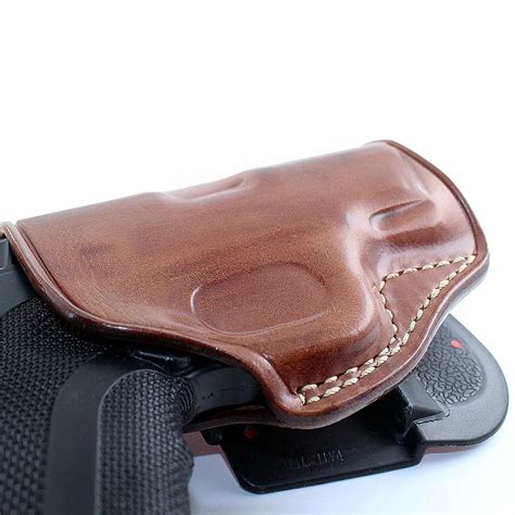 Leather Paddle Holster Fits Beretta APX Carry 9mm 3’’BBL, Right Hand ...