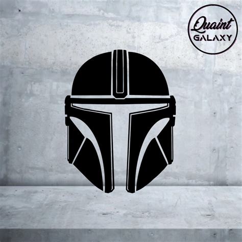 Mandalorian Helmet SVG Digital Download SVG PNG Star - Etsy