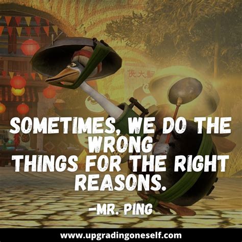 kung Fu panda quotes (16) - Upgrading Oneself