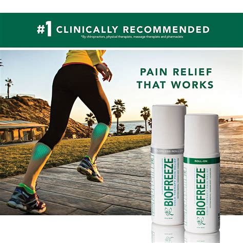 Biofreeze Topical Pain Relief With Clinically Proven Results