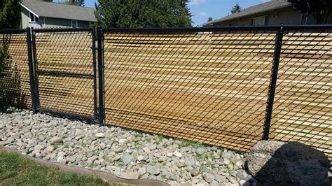 The Best How To Attach Wood Slats To Chain Link Fence References