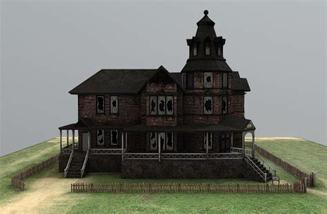 Haunted house home 3D model - TurboSquid 1301523