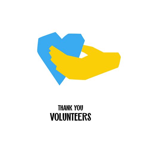 Thank You Volunteers Vector Art, Icons, and Graphics for Free Download