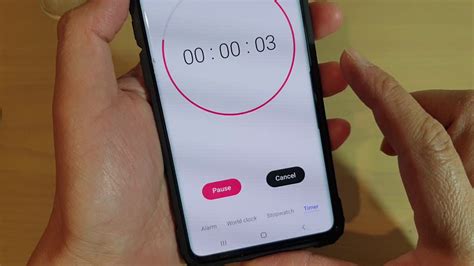 Galaxy S10 / S10+: How to Set a Timer Alarm - YouTube