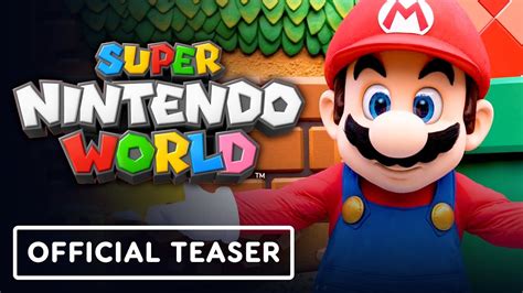 Super Nintendo World - Official Opening Date Teaser Trailer - YouTube