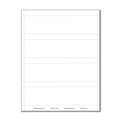 Free Printable Cubicle Name Plate Template - Printable Templates