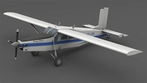 Pilatus PC-6 Porter model - TurboSquid 1817299