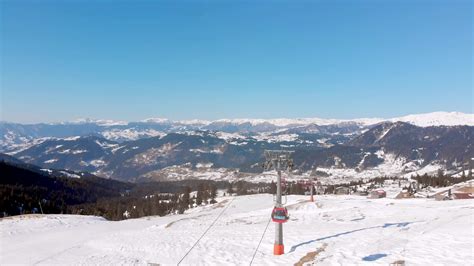 Goderdzi, Georgia, 2023 - panoramic view winter ski resort Goderdzi ...