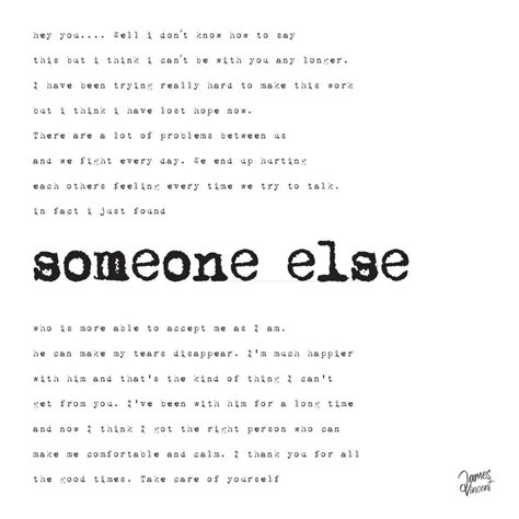 James Vincent – Someone Else Lyrics | Genius Lyrics