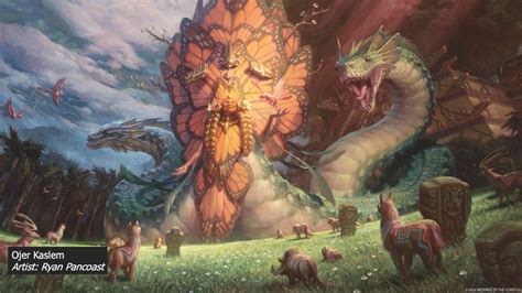 MTG Ixalan art shows angels, gods, and lost civilizations