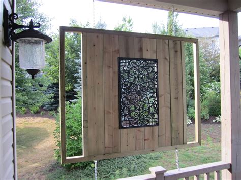 Outdoor Privacy Panels & Wall Art | Outdoor wall decor large, Outdoor ...