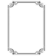 filigree border clip art - Clip Art Library