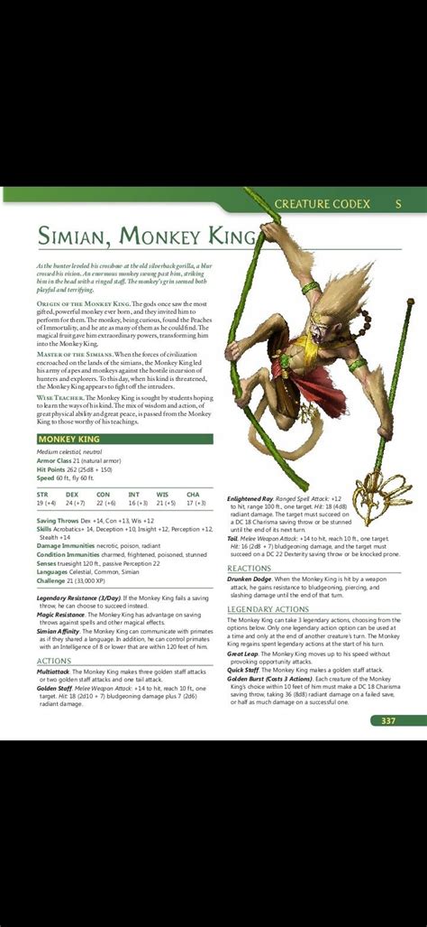 Sun wukong kind of | Dungeons and dragons homebrew, Dnd stats, Dungeons ...