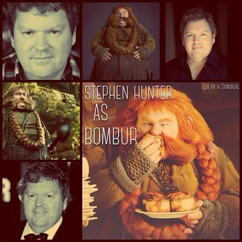 Stephen Hunter as Bombur by Heather Sondreal | The hobbit, Lord of the rings, Hobbit an ...