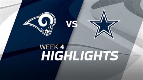 Rams vs. Cowboys Full Highlights