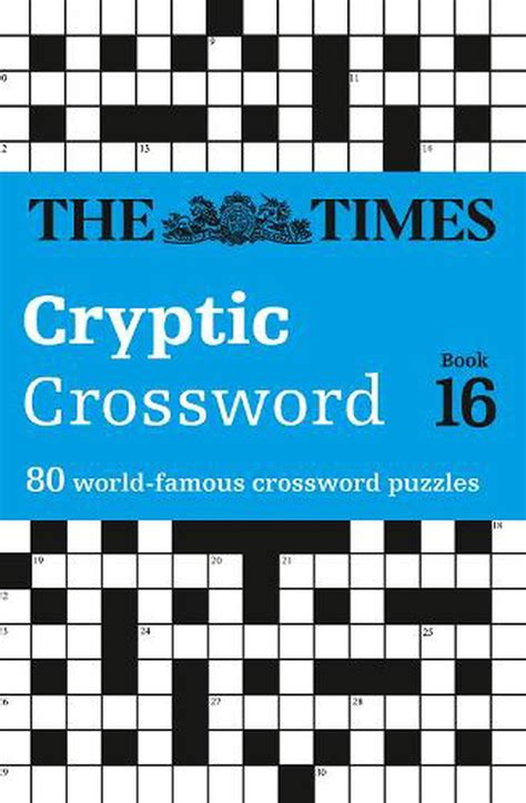 Times Cryptic Crossword Book 16 by Richard Browne, Paperback, 9780007453375 | Buy online at The Nile