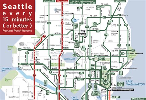 Seattle Metro Bus Routes Map - Spain Map