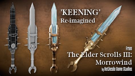 ArtStation - 'The Elder Scrolls III: Morrowind (2002)' Keening Sword Re ...