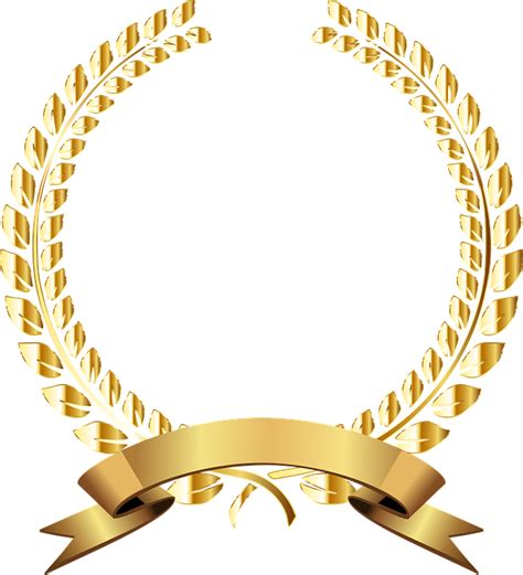 Download Golden, Laurel, Wreath. Royalty-Free Vector Graphic - Pixabay