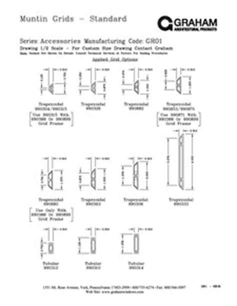 Muntin Grids | Graham Architectural Products