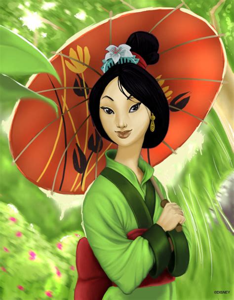 anime wallpaper: Princess Mulan