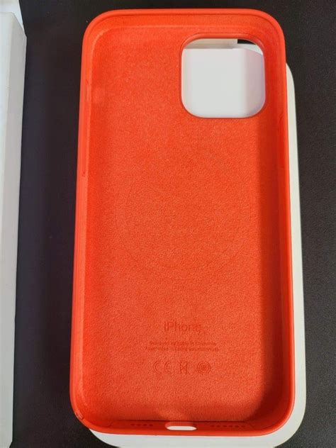 iPhone 13 Pro Max Silicone Case with MagSafe - Nectarine, Mobile Phones & Gadgets, Mobile ...