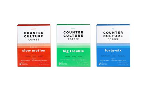 Coffee Design: Counter Culture Coffee Single-Serve Coffee Bags | Sprudge Coffee