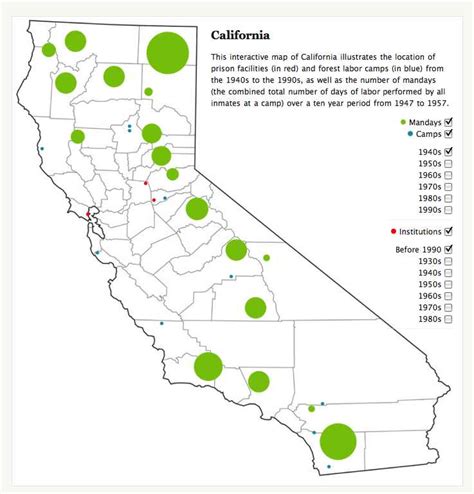 Map California Prisons – Topographic Map of Usa with States