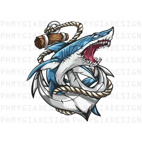 Shark Png , Shark Fish Clipart , Shark Anchor Png , Shark Su - Inspire ...