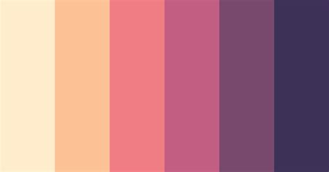 Gradient At Dusk Color Scheme » Orange » SchemeColor.com