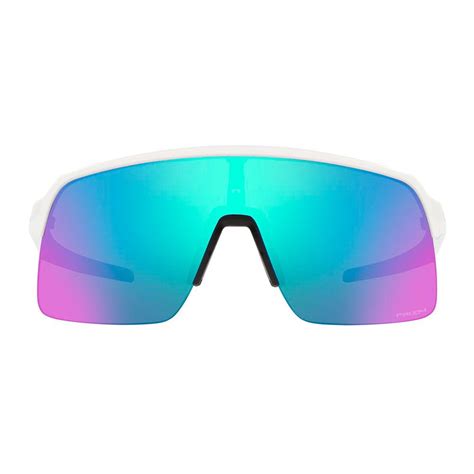 Oakley Sutro Lite Polished White - Prizm Sapphire | Biking Glasses ...