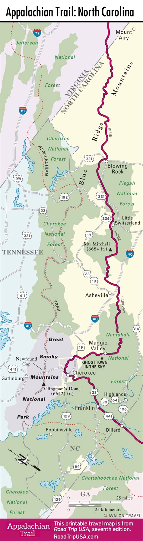 The Appalachian Trail in North Carolina | ROAD TRIP USA