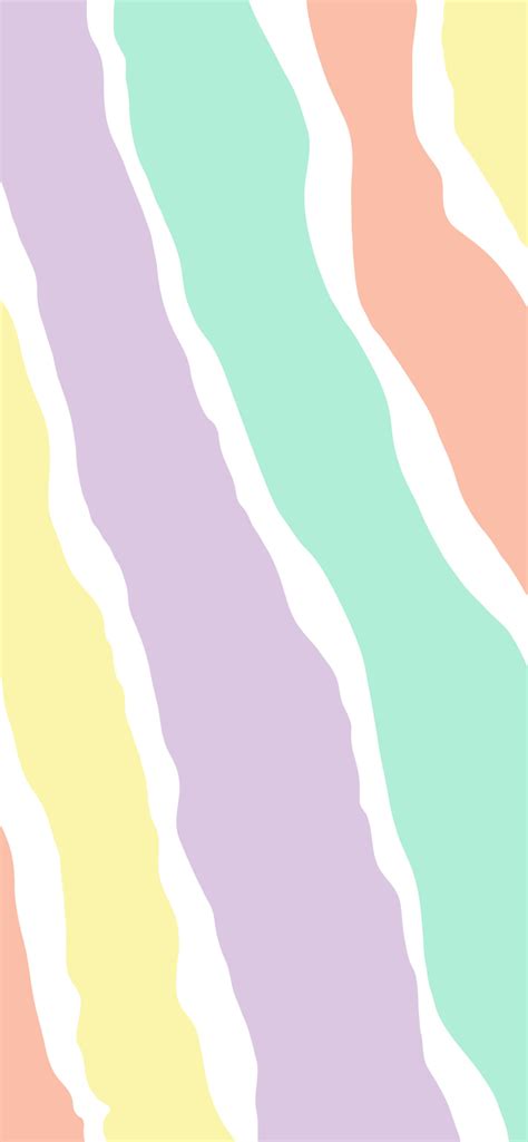 Pastel Wallpaper Aesthetic Liquid Lines - Pastel Wallpaper iPhone